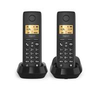 Gigaset basic 100 DUO - Téléphone fixe 2 combinés Noir