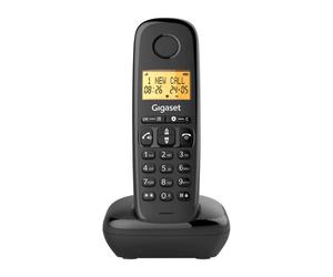 Gigaset BASIC 100 Téléphone DECT simple et fiable avec blocage d'appels indésirables et autonomie prolongée, pour des communications quotidiennes