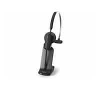 Gigaset CH21D PRO Casque DECT + socle de recharge Casque DECT compact avec station de recharge, audio HD, trois options de port, portée allant jusqu'à