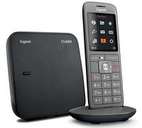 Gigaset CL660 - Téléphone sans fil avec ID d'appelant - DECT\GAP - noir, anthracite