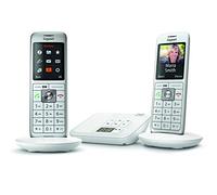 Gigaset CL660A Duo - Téléphone fixe sans fil - Répondeur - 2 combinés - Blanc [Version Française]