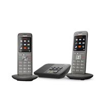 Gigaset CL660A Duo - Téléphone fixe sans fil - Répondeur - 2 combinés - Gris Anthracite [Version Française]