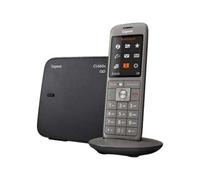 Gigaset CL660A - Téléphone sans fil - système de répondeur avec ID d'appelant - DECT\GAP - noir, anthracite