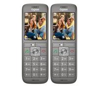 Gigaset CL660HX Téléphone analog/dect Identification de l'appelant Anthracite, Noir (Produit d'import) [Version Allemande]