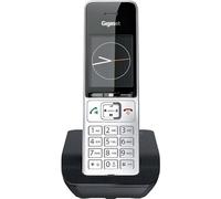 Gigaset Téléphone sans fil Comfort 500 LCD Polyphonique Argent-Noir