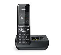 Gigaset Téléphone sans fil Comfort 550 – Répondeur 30 min, écran couleur, 18 mélodies – Noir