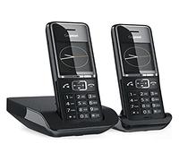 Gigaset Téléphone analogique COMFORT 550 duo Identification de l'appelant Noir