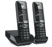 Gigaset COMFORT 550 duo Téléphone analogique Identification de l'appelant Noir