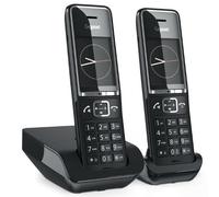 Gigaset COMFORT 550 duo Téléphone analogique Identification de l'appelant Noir Noir G