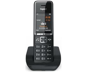 Gigaset COMFORT 550 téléphone Téléphone analog/dect Identification de l'appelant Noir