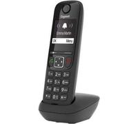 Gigaset DECT Téléphone sans fil AS690 Noir (Black)