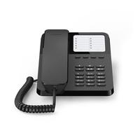 Gigaset DESK 400 Téléphone de bureau ou mural avec 10 touches de numérotation rapide et 4 touches de numérotation directe.