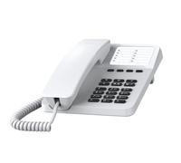 Téléphone fixe - GIGASET - Desk 400 - Blanc - Sans fil - Non mains libres