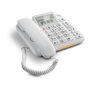 Gigaset DL380 Téléphone analogique Blanc Identification de l'appelant