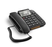 Gigaset DL380 Téléphone analogique Identification de l'appelant Noir