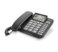 Gigaset DL580 - Téléphone Filaire Sans Répondeur Automatique Avec Écran Lumineux - Grands Boutons Ergonomiques, Bouton De Contrôle Du Volume Supplémentaire