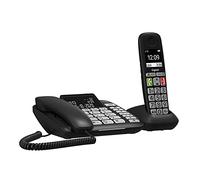 Gigaset DL780 Plus Combo Téléphone Fixe + Dect Sans Fil Noir