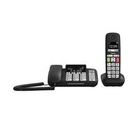 Gigaset DL780 Plus - Filaire/sans fil avec ID d'appelant - ECO DECT\GAP - noir