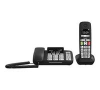 Gigaset DL780 Plus - Filaire/sans fil avec ID d'appelant - ECO DECTGAP - noir Noir G