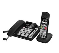 Gigaset DL780 Plus Téléphone analog/dect Identification de l'appelant Noir [Version Allemande]