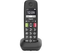 Gigaset E290HX Téléphone analog/dect Identification de l'appelant Noir