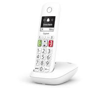 Gigaset E290 téléphone Téléphone analog/dect Identification de l'appelant Blanc