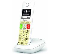 Gigaset E290 téléphone Téléphone analog/dect Identification de l'appelant Blanc