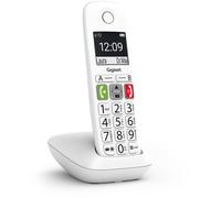 Gigaset E290 téléphone Téléphone analog/dect Identification de l'appelant Blanc