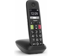 Gigaset E290 - Téléphone sans fil avec identification de l'appelant - ECO DECT\NGAP - noir