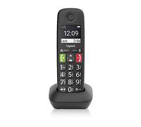 Gigaset E290HX Téléphone analog/dect Identification de l'appelant Noir