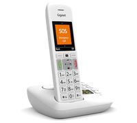 Gigaset E390A Téléphone DECT Identification de l'appelant Blanc