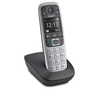 Gigaset E560 Téléphone analog/dect Noir, Argent