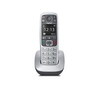 Gigaset E560 Téléphone sans fil DECT Écran noir et argent 1,8" Haut-parleur Grandes touches