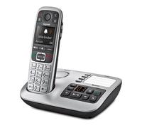 Gigaset E560A Téléphone DECT Identification de l'appelant Noir et Argent