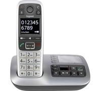 Gigaset E560A téléphone Téléphone DECT Noir, Argent Identification de l'appelant