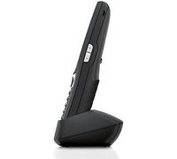 Gigaset E630HX Téléphone sans fil DECT Étanche (avec IP65) Protégé contre la poussière Résistant aux chocs Noir [Produit d'import] [Version Allemande]