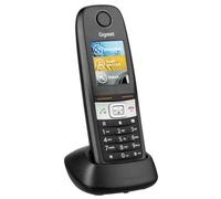Gigaset E630HX Extension du combiné sans fil avec ID d'appelant DECT\GAP SIP, RTP noir