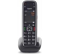 Gigaset Téléphone sans fil E720 – Larges touches, grand écran couleur, anti-appels indésirables – Noir