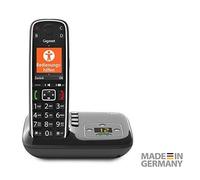 Gigaset E720A Téléphone analog/dect Noir Identification de l'appelant