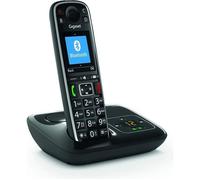 Gigaset E720A - Téléphone sans fil - système de répondeur avec ID d'appelant - ECO Dectgap - noir