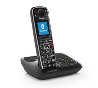 Gigaset E720A Téléphone analog/dect Identification de l'appelant Noir