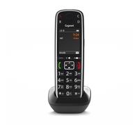 Gigaset E720HX Téléphone analog/dect Identification de l'appelant Noir