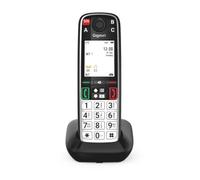 Gigaset Easy 520 Seniorentelefon mit SOS-Notruf, Direktwahltasten, Schwarz