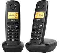 Gigaset Gigaset A270 - Téléphone Duo DECT - noir