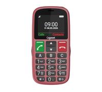 Gigaset GL30 téléphone Senior 4G, Volte, écran 2,2", Bouton SOS, Rouge | Batterie 1400 mAh, 3 touches d’appel direct, Bluetooth 5.0