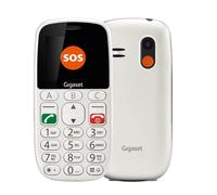 Gigaset GL390 - Téléphone Mobile Débloqué Double-Sim Avec Interface Ergonomique Et Simple D'Utilisation, blanc