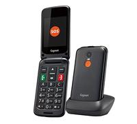 Gigaset GL590 - Téléphone Mobile Débloqué Double-Sim avec Interface Ergonomique Et Simple D'Utilisation, Bluetooth 2,1, Noir