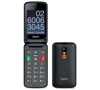 Gigaset GL590 - Téléphone Mobile Débloqué Double-Sim avec Interface Ergonomique Et Simple D'Utilisation, Bluetooth 2,1, Noir