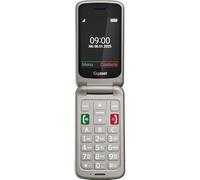 Gigaset GL595 Klapphandy mit SOS-Taste, 2,8 Zoll-Farbdisplay, Titanium