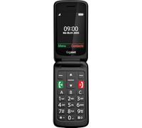 Gigaset GL595 Téléphone portable Touche SOS, protégé contre les projections d'eau, protégé contre la poussière noir